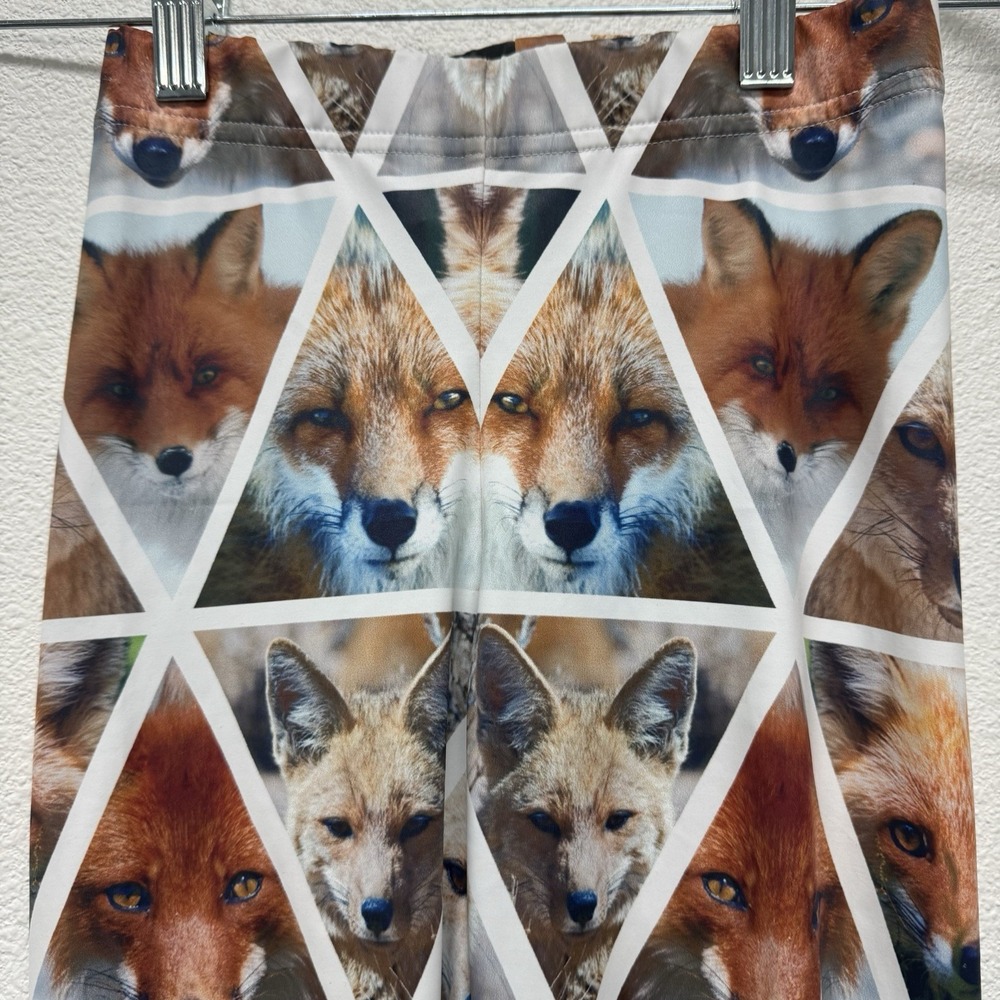 Blackmilk‎ Geometric Fox Leggings Size XSmall XS Wildlife